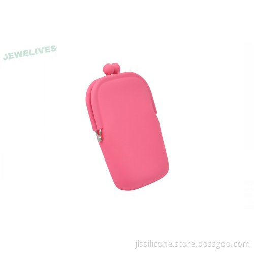 New Style Woman's Rubber Purse In Silicone 